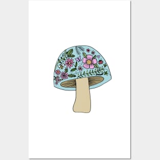 Garden Mushroom Posters and Art